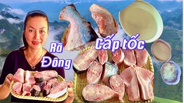 Rã Đông Thịt Cá Cấp Tốc Theo Cách Này /Mẹo Rã Đông Thịt Cá Nhanh