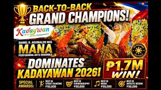 BACK-TO-BACK GRAND CHAMPIONS! 🇵🇭🔥 Daniel R. Aguinaldo NHS Mana Performing Arts Ensemble  | ₱1.7M WIN