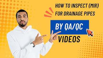 Inspection Series:  01 How to do Internal Material Inspection for Drainage Pipes