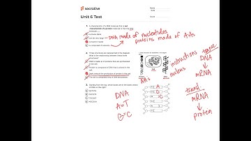 Going over the Unit 6 Test