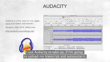 72 Audacity Introduction - Open & Closed Captioning Effectivity on a Budget