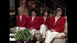 The Chordettes Interview (1994)(Music City Tonight 720p)