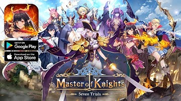 This Tactics RPG Looks Good! Master of Knights Android iOS Gameplay 2022
