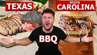 TEXAS BBQ vs CAROLINA BBQ!