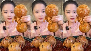 ASMR CHINESE MUKBANG FOOD EATING SHOW | Xiao Yu Mukbang 147