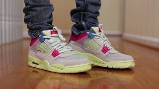 Air Jordan 4 Retro Union Guava Ice From yepsneaker