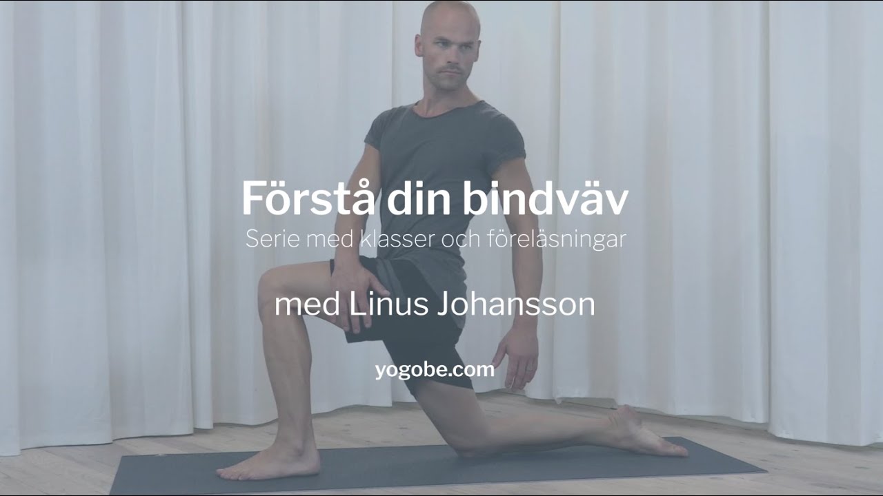 Förstå din bindväv I med Linus Johansson I via YOGOBE - YouTube