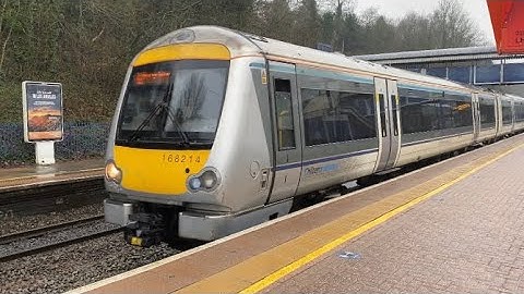 Class 168 Turbostar Clubman | 168214 | Chiltern Railways | Gerrards Cross | 16/03/22