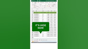 How to Hide / Unhide the Excel Sheet Tab  #technology #software #ai #exceltutorial #excel