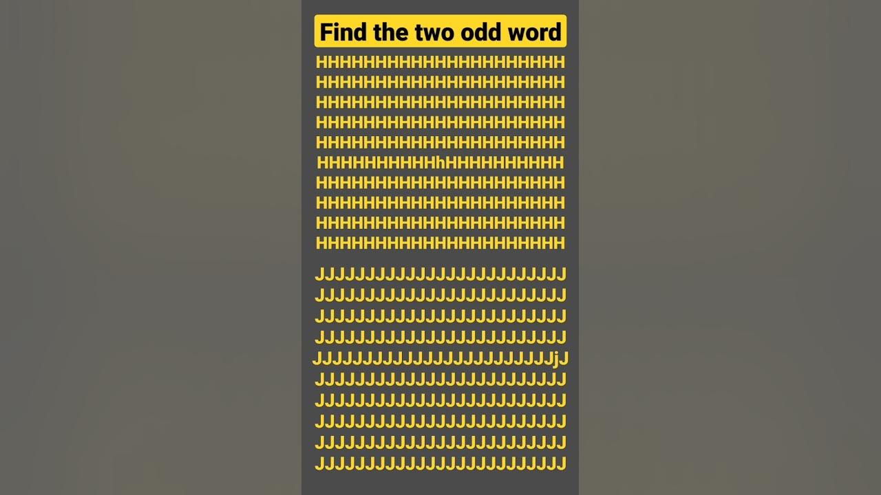 find-the-two-odd-word-1-viral-trending-world-puzzle-youtube
