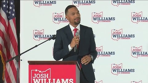State Rep. Josh Williams speaks on joining race for Ohio's 9th Congressional District