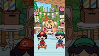 Princess Peach 🍑 MARIO & LUIGI #tocalife #tocaboca #shorts #mario