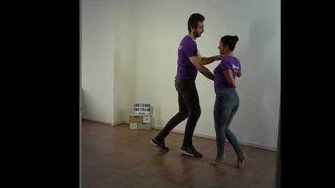 Skill 26 Copa with hammerlock, double inside turn and cross body lead