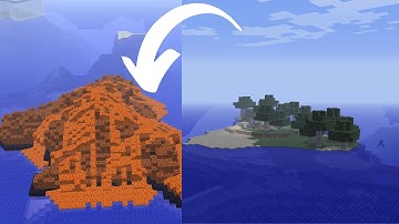 Creating an Epic Volcano Mountain in Minecraft - Timelapse Build