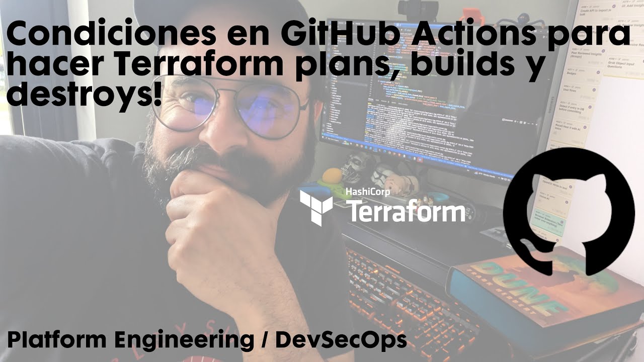 Usa Condiciones en Github Actions para correr el Terraform Plan, Build ...