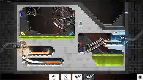 Bridge Constructor Portal Level 30