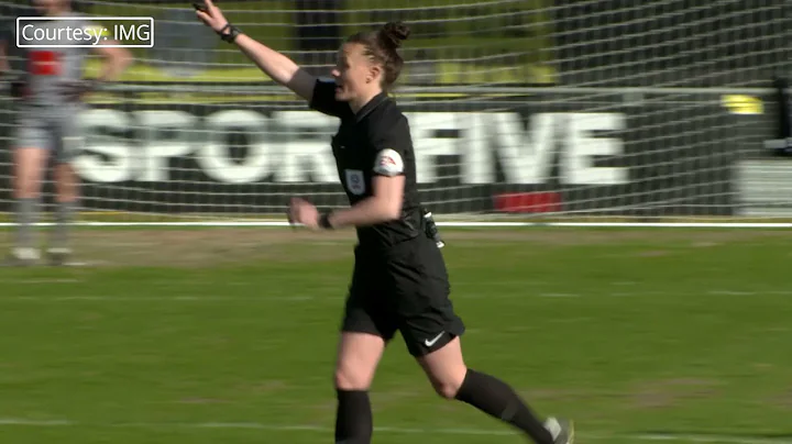 Referee Rebecca Welch impresses on EFL debut as Po...