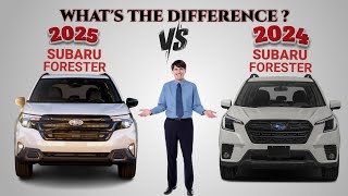 2025 Subaru Forester vs 2024 Subaru forester | What's the difference?#subaruforester