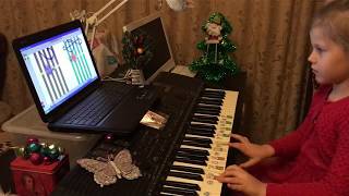 Soft Mozart Winter 2018-2019 recital. Alice, 6 yo, Russia. Fingerobics №4 screenshot 4