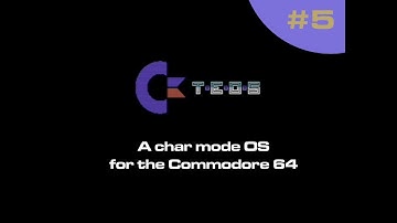 TEOS - Commodore 64 char mode OS - Status #5