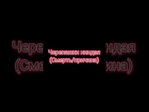 Черепашки ниндзя (смерть/причина) 2003