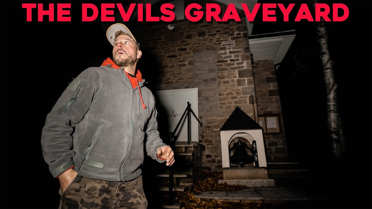 (ЭТО МЕСТО УЖАСАЕТ!) ОДИН НА САМОМ ПРИЗРАЧНОМ КЛАДБИЩЕ | ПЛОЩАДКА ДЬЯВОЛА