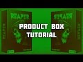 How To Make A Product Box In Photoshop (The Pro Way) #NPLB