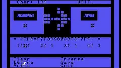 MouseDESK - attempt at GUI on a TI-99/4a in 1987/88