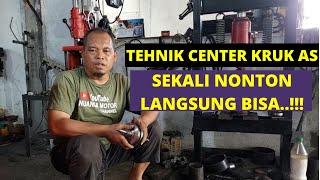 BAGAIMANA CARA CENTER KRUK AS SAMPAI KETEPATAN 0.01, MUDAH DI PAHAMI, LANGSUNG BISA.