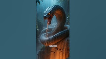 Amazing Nature explore🌿large python snake, a secret of the Amazon rainforest #trending #nature #ai