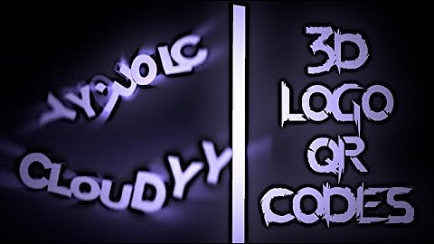 3D LOGO QR CODES | VIDEOSTAR