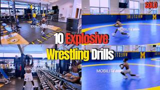 10 SOLO Wrestling Drills That Build D1 Explosiveness