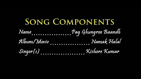 Pag Ghungroo Bandh Karaoke With Lyrics | Kishore Kumar Full Karaoke | Hindi Karaoke Shop
