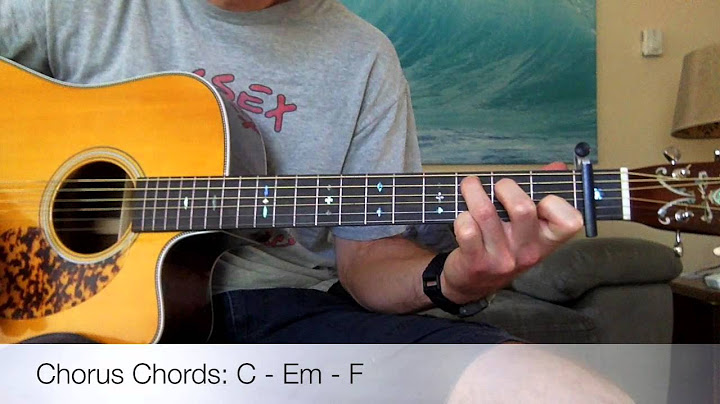 The Mother We Share Guitar version - Guitar performance video thumbnail