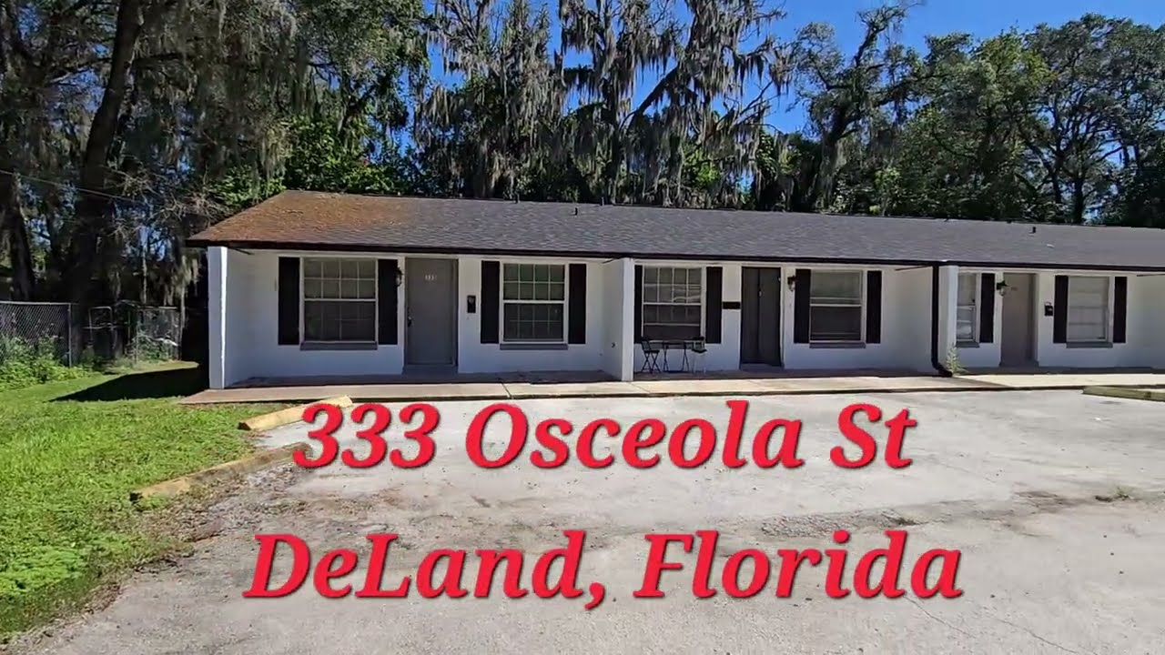 RENTED:  333 Osceola St DeLand Florida 