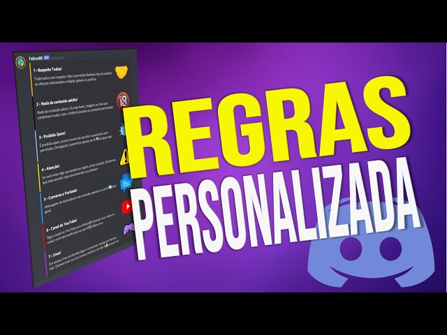 Como Criar Regras no Discord: Modelo Simples para Copiar e Colar