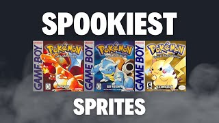 Spookiest Generation 1 sprites