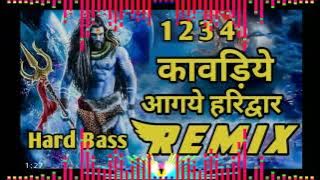 1 2 3 4 Kawadiye Aa Gaye Haridwar | Power Punch Mix | New Bhole Song 2021 Remix |New Bhole Song 2021