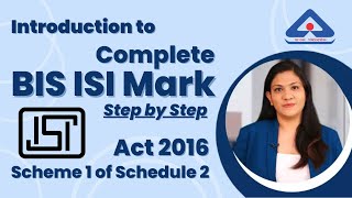 BIS ISI Mark Certification Process | Get BIS Certificate ISI Mark on Your Product  Aleph INDIA