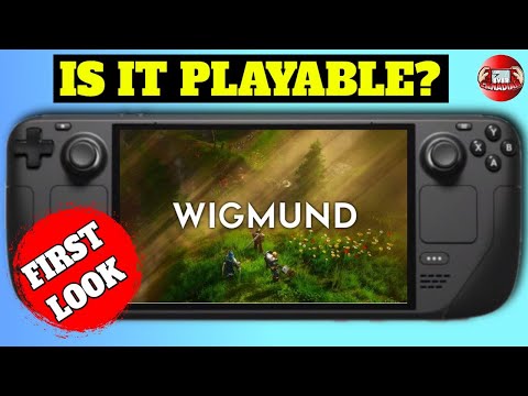 Wigmund on the Steam Deck - Open world Action RPG - Is it Playable?