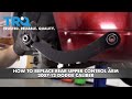 How to Replace Rear Upper Control Arm 2007-12 Dodge Caliber