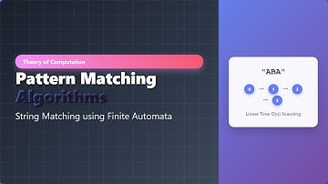 Pattern Matching with Finite Automata: Theory of Computation Explained!