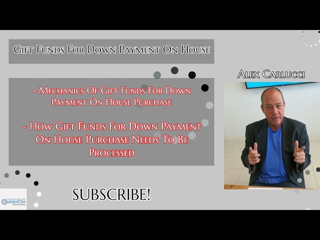 Gift Funds For Down Payment On House Purchase 19 Youtube Gift Funds For Down Payment On House Purchase 19 Youtube