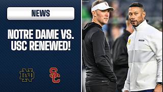 REACTION: Notre Dame and USC RENEW rivalry!