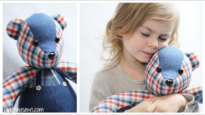 Kim's Digital Sewing Pattern - Small Teddy Bear