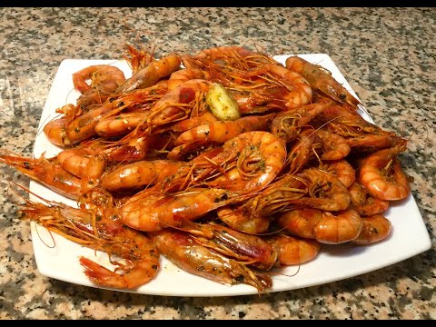 RECETTE D’ÉTÉ LES CREVETTES ROYALES À LA PERSILLADE