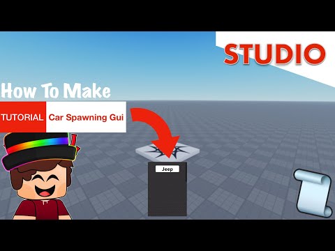 How To Make A Car Spawning Gui In Roblox Studio