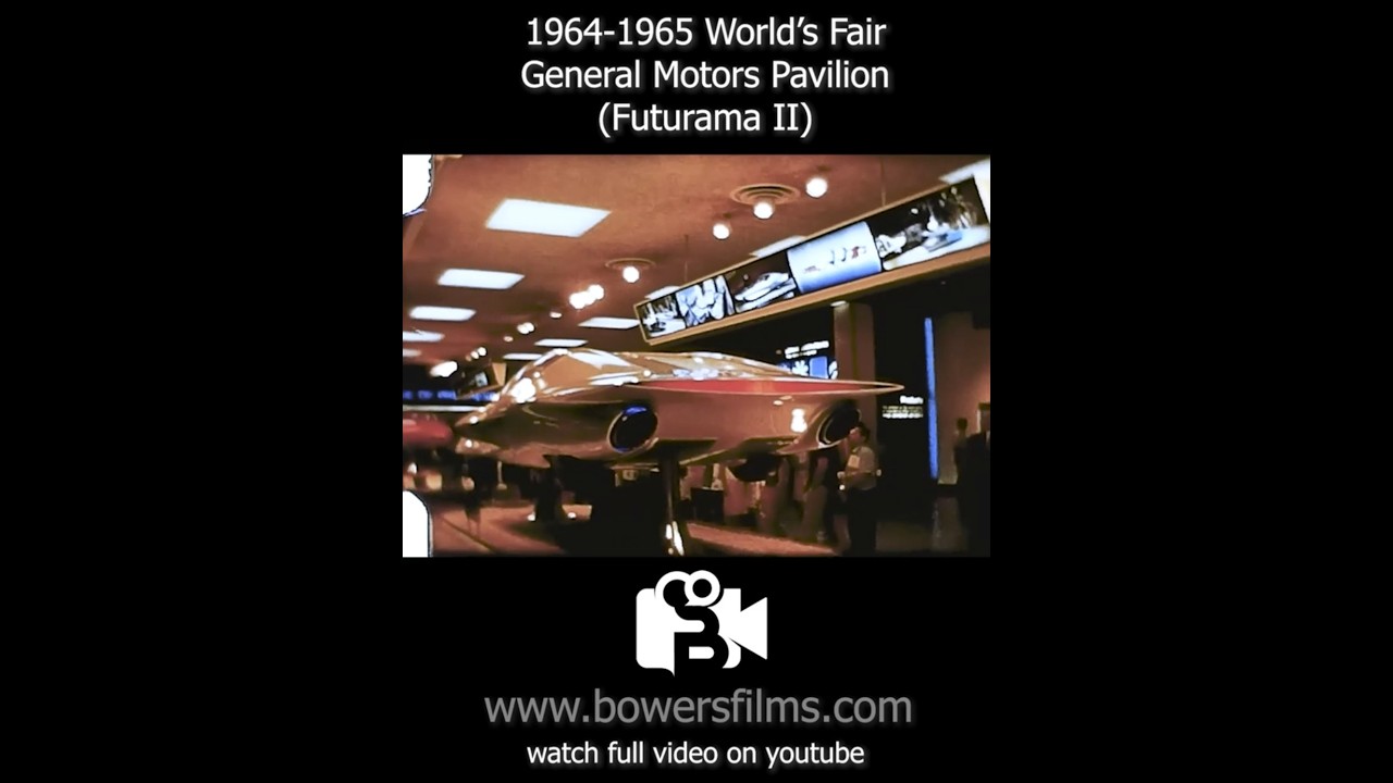 1964–65 World’s Fair 🚗 GM Futurama II & Concept Cars!