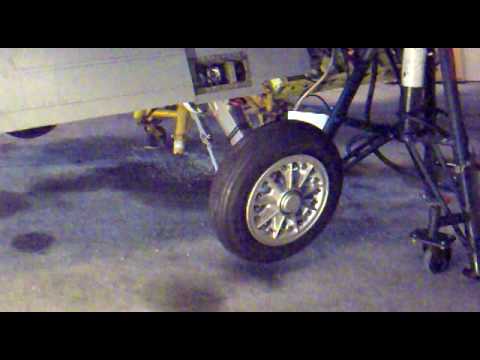 Cf 104 landing gear test - YouTube