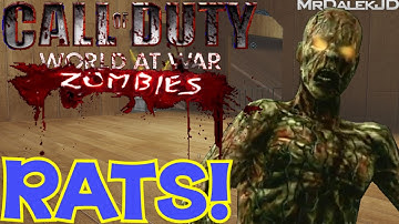 "INSIDE A DOLLSHOUSE!" - Custom Zombies "RATS v2" #1 (CoD WaW Custom Zombies)